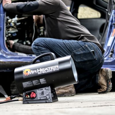 Image showing  Propane Quiet Burner Technology Forced Air Heater, 1,500 sq. ft., 60,000 BTU