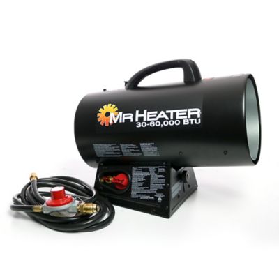 Image showing 5 th Mr. Heater Propane Quiet Burner Technology Forced Air Heater, 1,500 sq. ft., 60,000 BTU