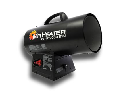 Mr. Heater 125,000 BTU Quiet Burner Technology Forced Air Propane Heater