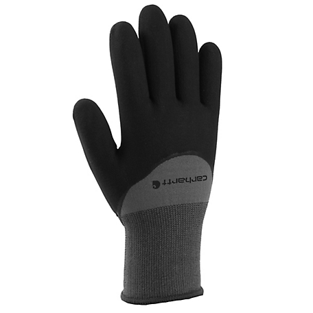 Carhartt Thermal Full-Coverage Nitrile Grip Gloves, 1 Pair, Rib-Knit Cuffs