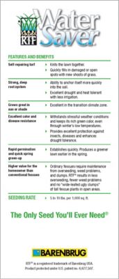 Image showing  10 lb. 2,000 sq. ft. Tall Fescue with RTF Lawn Grass Seed