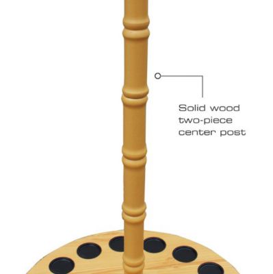 Image showing 11 th Rush Creek Creations 16-Rod Round Fishing Rod Storage Rack