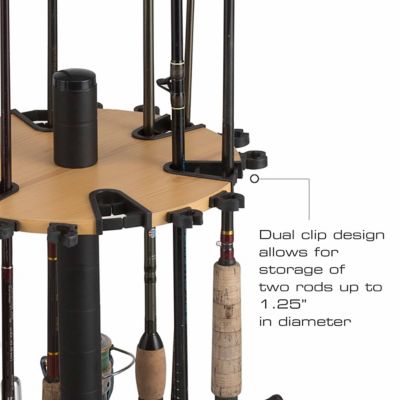 Rush Creek Creations 24-Rod Round Spinning Rod Storage Rack at Tractor  Supply Co.