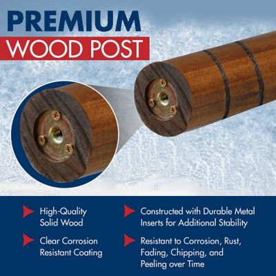 Image showing  30-Rod Wood Spinning Rod Storage Rack