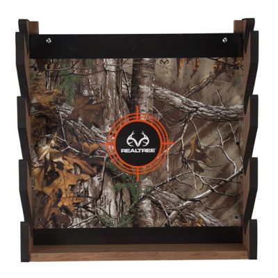 Image showing  4-Gun Wall Storage Gun Rack, 20.88 in. x 5 in. x 21.5 in., Realtree Xtra Camo