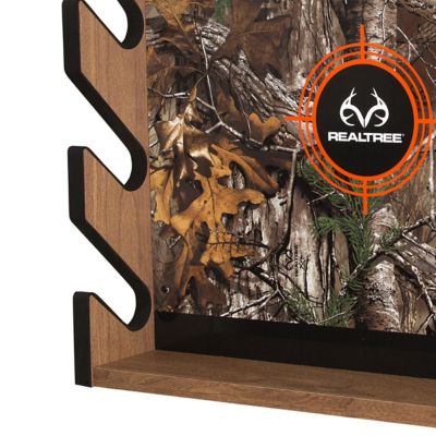 Image showing  4-Gun Wall Storage Gun Rack, 20.88 in. x 5 in. x 21.5 in., Realtree Xtra Camo