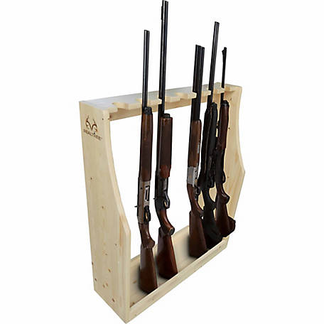 ranch cabin 4 pieces 2 per set locking gun rifle rack horseshoe western 2 sets 