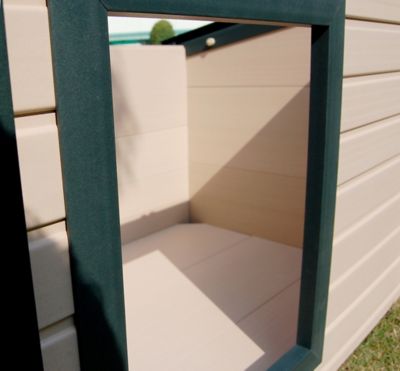 Image showing  ecoFLEX Rustic Lodge Dog House, Medium