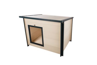 Image showing 8 th New Age Pet ecoFLEX Rustic Lodge Dog House, Medium