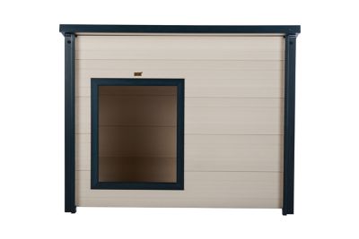Image showing  ecoFLEX Rustic Lodge-Style Outdoor Dog House, Jumbo