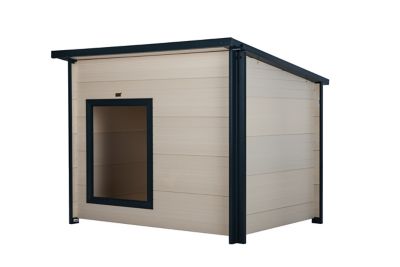 Image showing  ecoFLEX Rustic Lodge-Style Outdoor Dog House, Jumbo