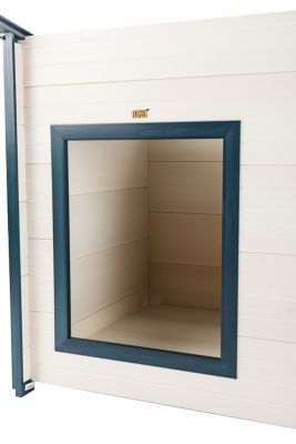 Image showing 8 th New Age Pet ecoFLEX Rustic Lodge-Style Outdoor Dog House, Jumbo