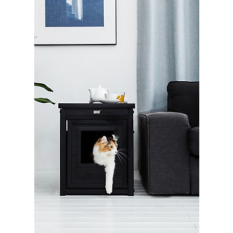 Habitat 'n Home Standard Litter Loo Covered Cat Litter Box, Espresso