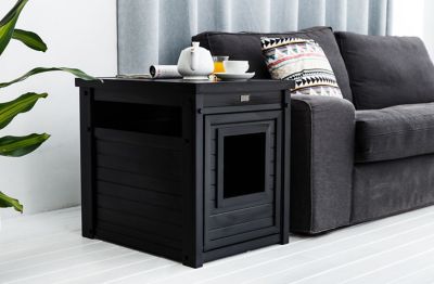 Image showing  Standard Litter Loo Covered Cat Litter Box, Espresso