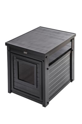 Image showing 7 th Habitat 'n Home Standard Litter Loo Covered Cat Litter Box, Espresso