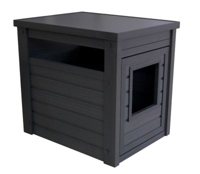 Image showing 11 th Habitat 'n Home Standard Litter Loo Covered Cat Litter Box, Espresso