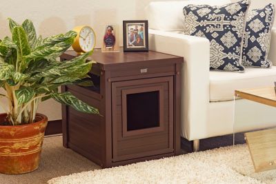 Image showing  Standard Litter Loo Covered Cat Litter Box, Russet