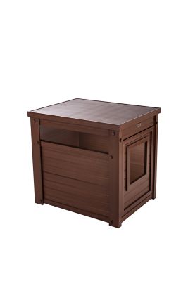 Image showing 5 th Habitat 'n Home Standard Litter Loo Covered Cat Litter Box, Russet