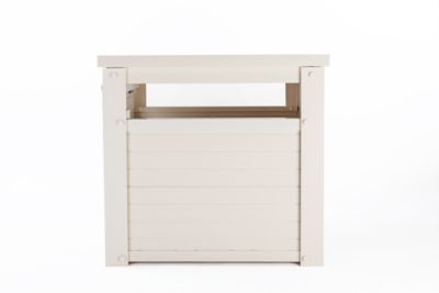 Image showing  Standard Litter Loo Covered Cat Litter Box, Antique White