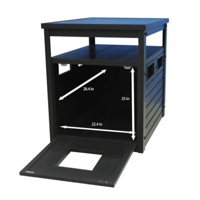 Image showing 8 th Habitat 'n Home Jumbo Litter Loo Covered Cat Litter Box