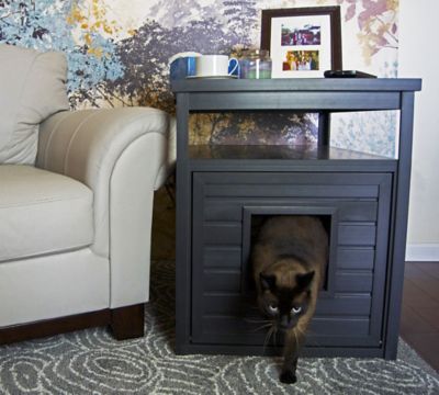 Image showing 10 th Habitat 'n Home Jumbo Litter Loo Covered Cat Litter Box