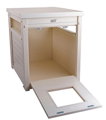 Image showing  Jumbo Litter Loo Covered Cat Litter Box, Antique White