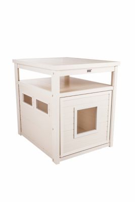 Image showing  Jumbo Litter Loo Covered Cat Litter Box, Antique White