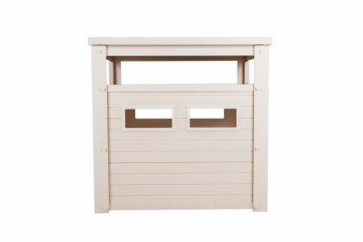 Image showing 6 th Habitat 'n Home Jumbo Litter Loo Covered Cat Litter Box, Antique White