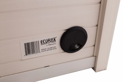 Image showing 9 th Habitat 'n Home Jumbo Litter Loo Covered Cat Litter Box, Antique White