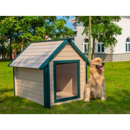 ecoFLEX New Age Pet Dormitory Style Outdoor Dog House Large Dog Houses