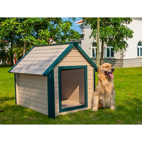 ecoFLEX New Age Pet Bunkhouse Style Dog House, Large