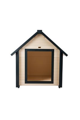 Image showing 5 th New Age Pet ECOFLEX Bunkhouse-Style Outdoor Dog House, Large 36.4 D x 31.3 W x 36.2in. H