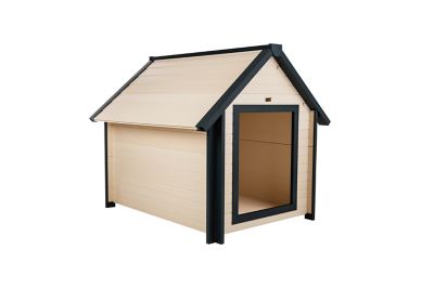 Image showing 6 th New Age Pet ECOFLEX Bunkhouse-Style Outdoor Dog House, Large 36.4 D x 31.3 W x 36.2in. H