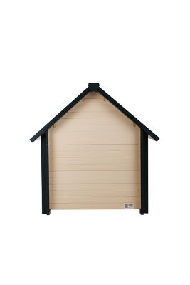 Image showing 7 th New Age Pet ECOFLEX Bunkhouse-Style Outdoor Dog House, Large 36.4 D x 31.3 W x 36.2in. H