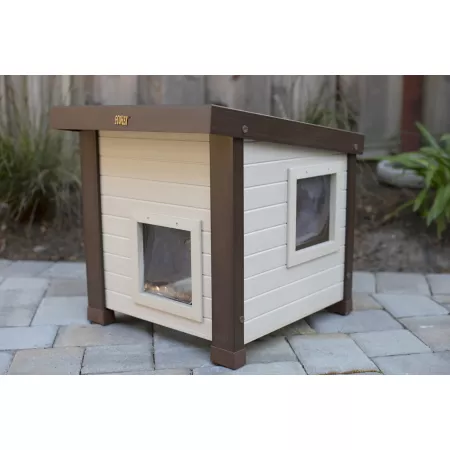 ecoFLEX Albany Outdoor Cat Kennel Outdoor Cat Houses