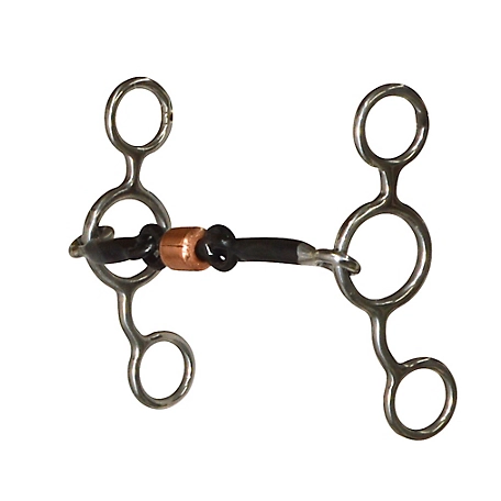 Reinsman 3 in. Junior Cow Horse Bit with 5 in. Sweet Iron Mouthpiece