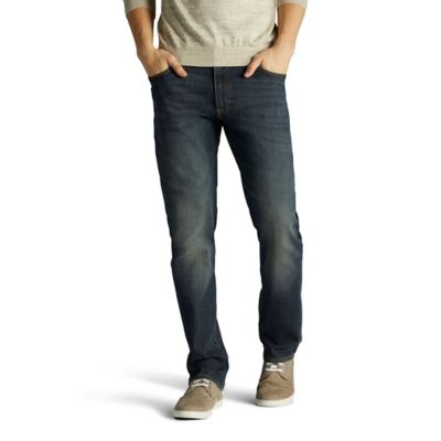 mens straight leg tapered jeans