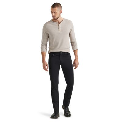 regular fit tapered leg jeans