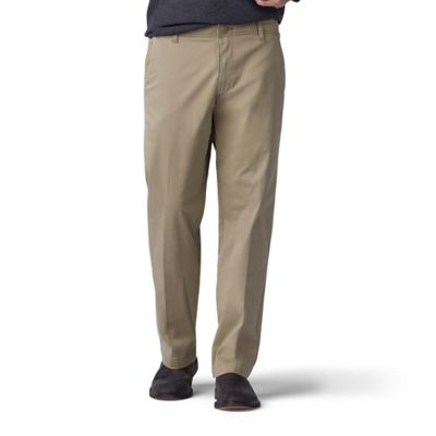 lee extreme comfort straight fit khakis