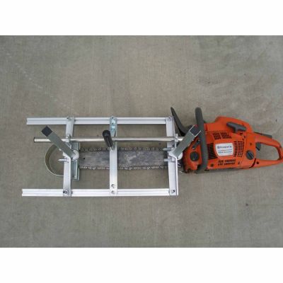 Image showing  24 in. Portable Saw Mill, Aluminum, Steel