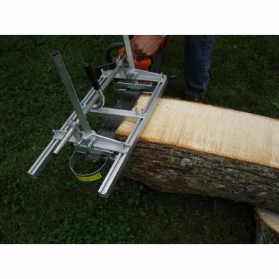 Image showing  24 in. Portable Saw Mill, Aluminum, Steel