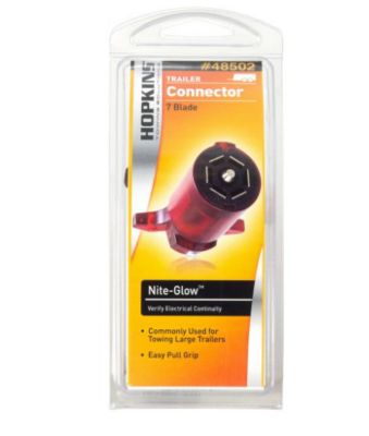 Image showing  7-Blade LED Nite-Glow Trailer Side Connector