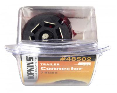 Image showing 8 th Hopkins Towing Solutions 7-Blade LED Nite-Glow Trailer Side Connector
