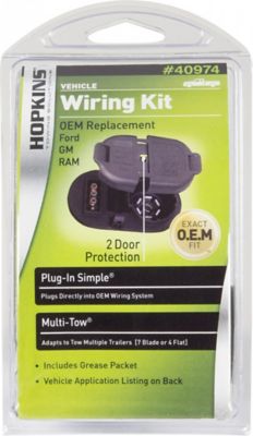 Image showing 11 th Hopkins Towing Solutions 7-Blade and 4-Flat Multi-Tow Exact Fit OE Replacement Connector