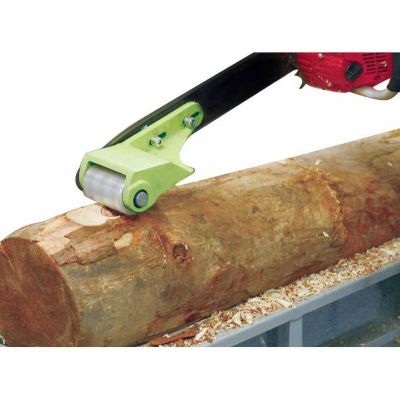 Image showing  Steel Log Peeler, Bright Green