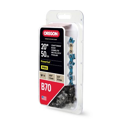 Image showing  20 in. PowerCut Chainsaw Chain, 3/8 in. Pitch, 0.050 in. Gauge, 70 Drive Links, B70