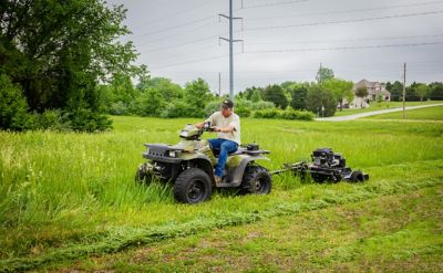Image showing  44 in. 14.5 HP Kawasaki Commercial Pro Rough-Cut Trailcutter Gas Trail Mower