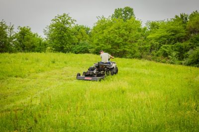 Image showing 8 th Swisher 44 in. 14.5 hp Kawasaki Commercial Pro Rough-Cut Trailcutter Gas Trail Mower