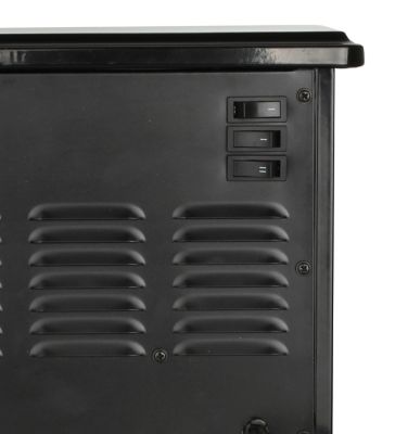 Image showing  Electric Portable Tabletop Fireplace Heater, 500 sq. ft., 5,120 BTU