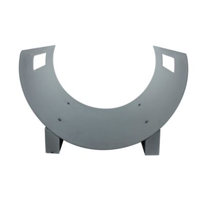 Pleasant Hearth 17 in. Steel Orion Log Holder, Gunmetal Finish